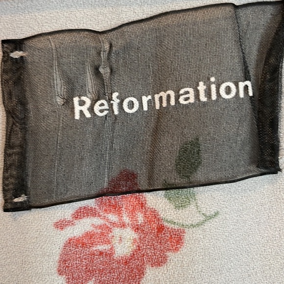 Reformation Size 10, Locklin Magdalena MIDI Floral Dress - Picture 4 of 8